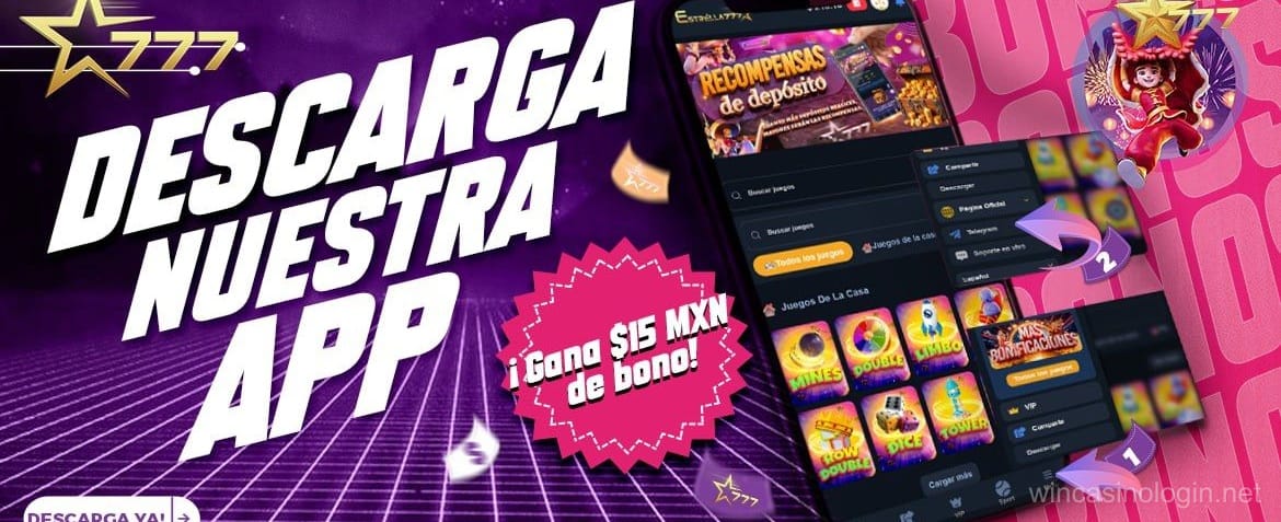 Interfaz de usuario wincasino